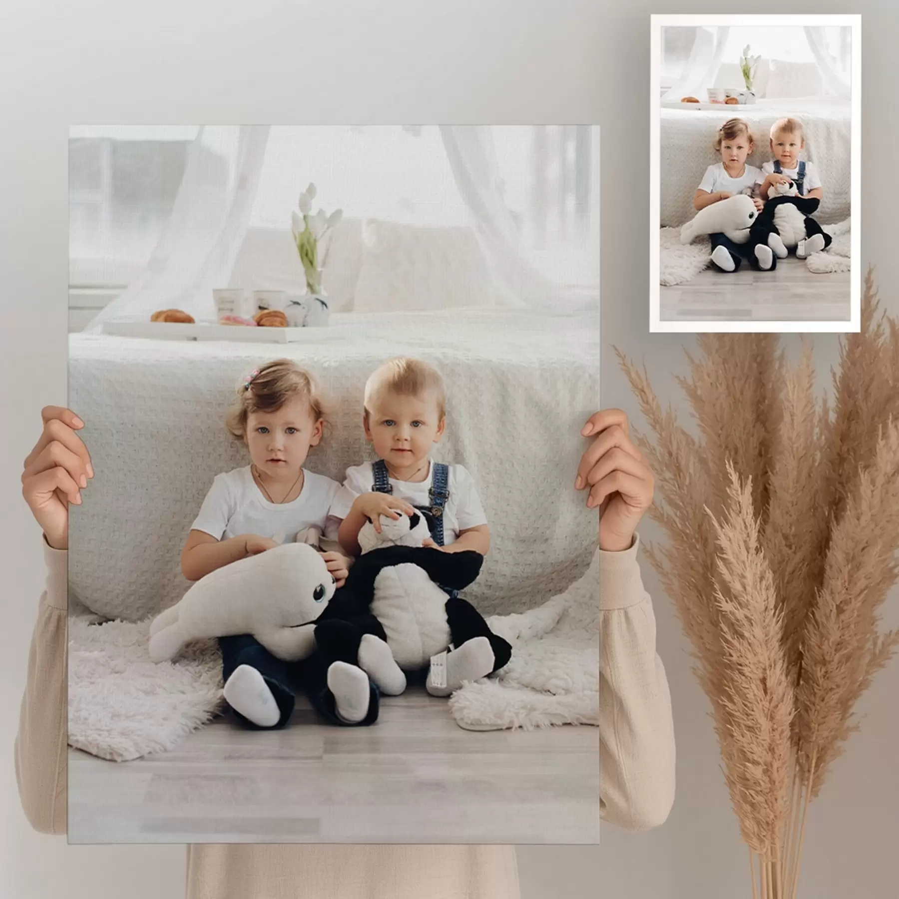 Obraz Fotografie vašeho dítěte na plátně Č. s47219