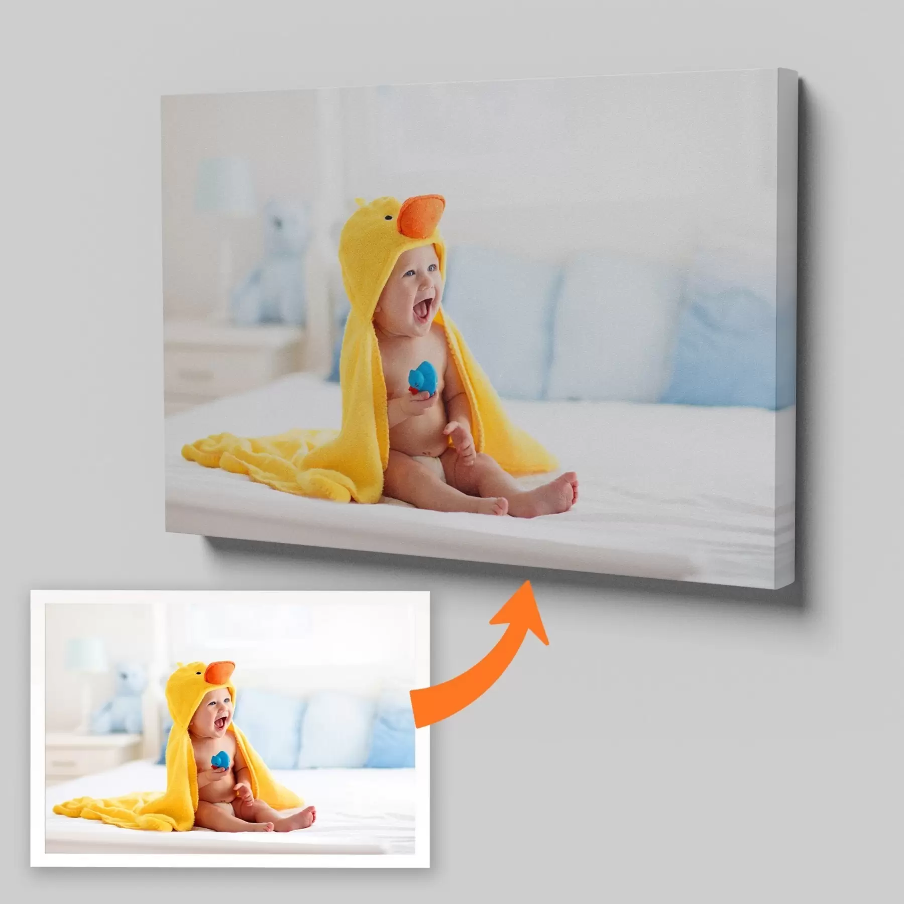 Obraz Fotografie vašeho dítěte na plátně Č. s47213