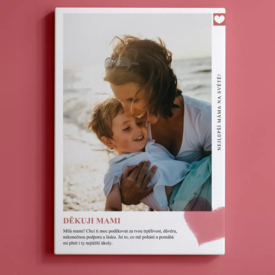 Obraz Fotokoláž na plátně jako dárek pro maminku Č. s47224