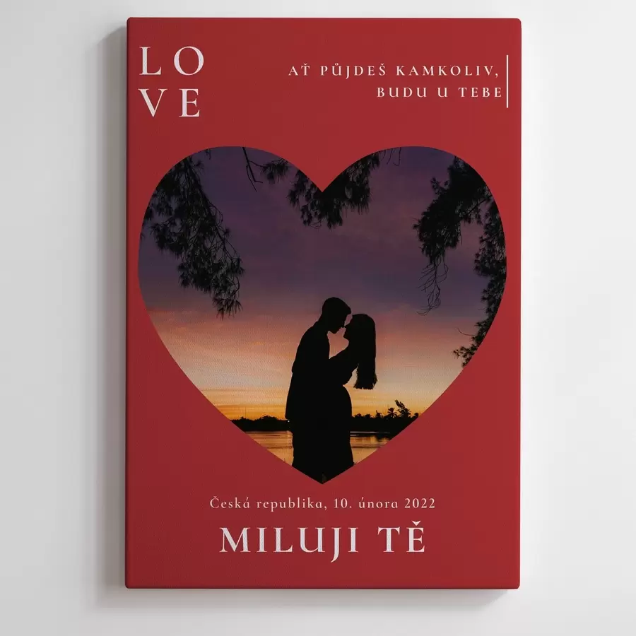 Obraz Fotokoláž na plátně k narozeninám z vaší fotografie Č. s47227