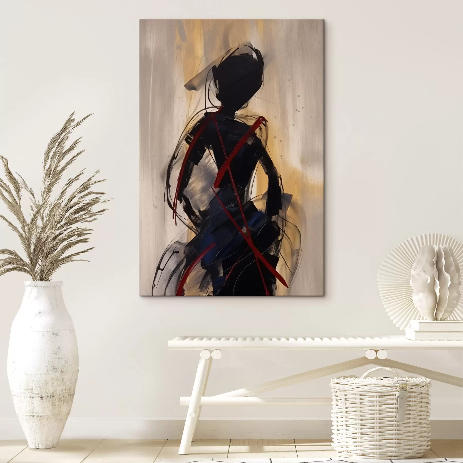 Obraz Abstraktní silueta Č. s47344