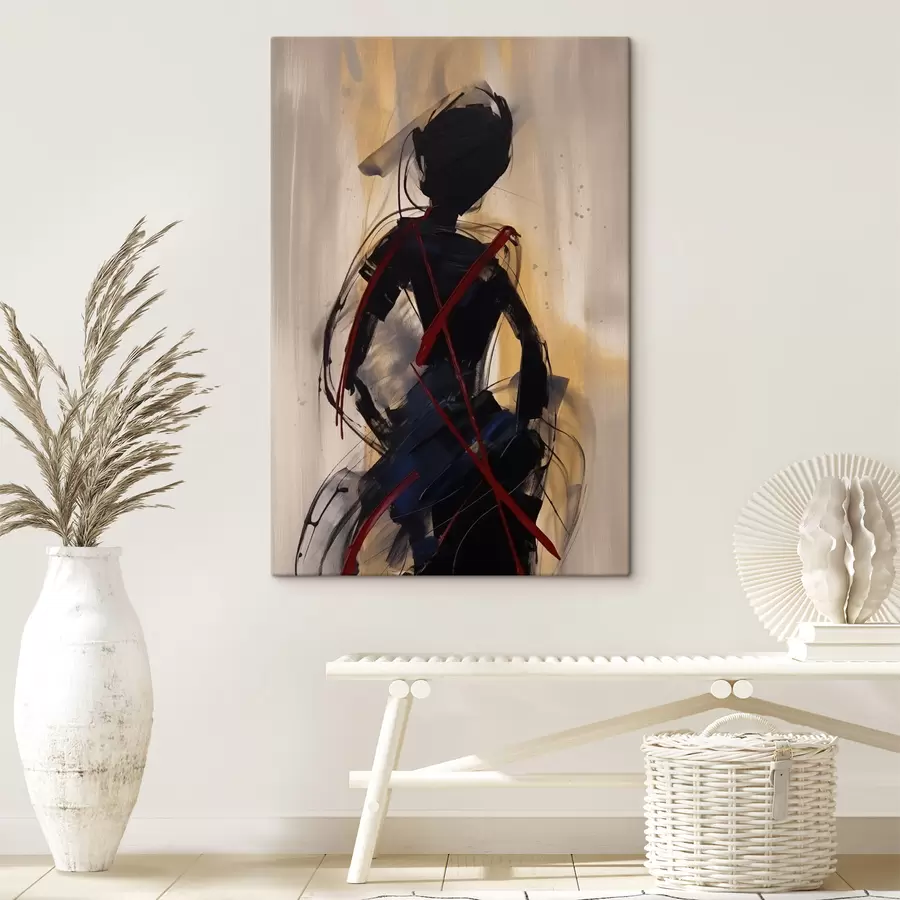 Obraz Abstraktní silueta Č. s47344