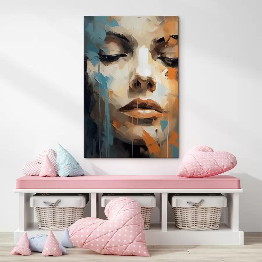Obraz Abstraktní portrét Č. s47348