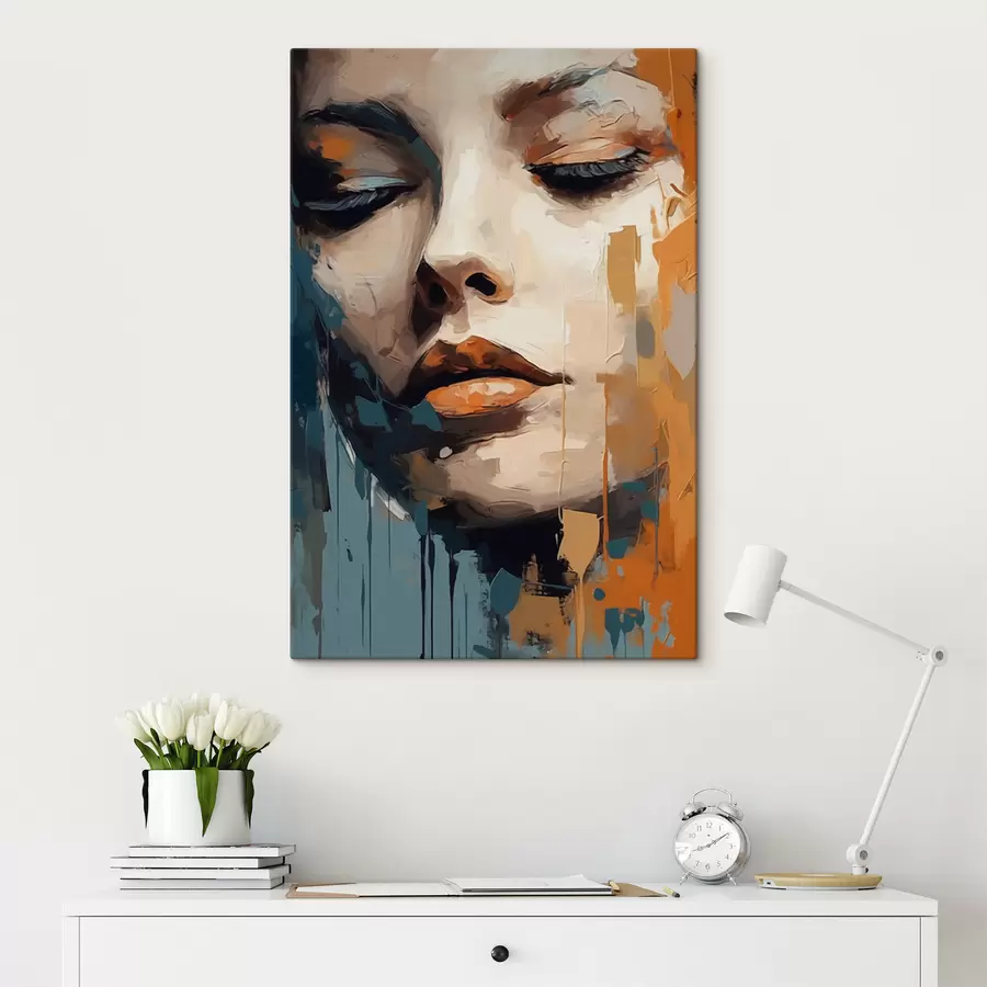Obraz Abstraktní portrét Č. s47349