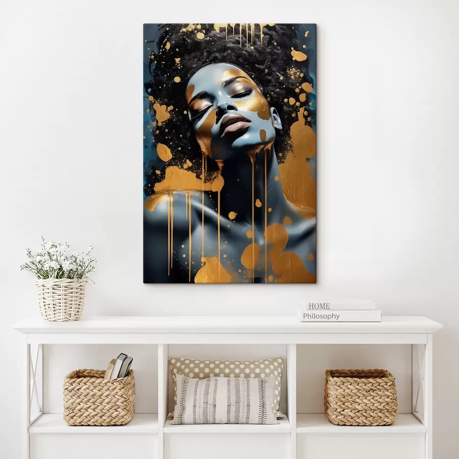 Obraz Abstraktní květina Č. s47381