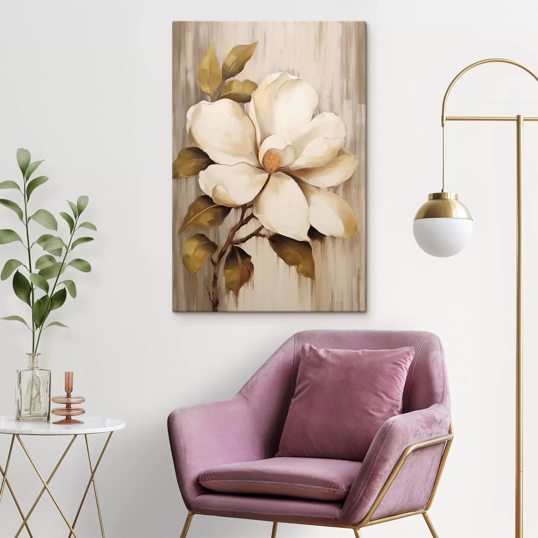 Obraz Abstraktní květina Č. s47382