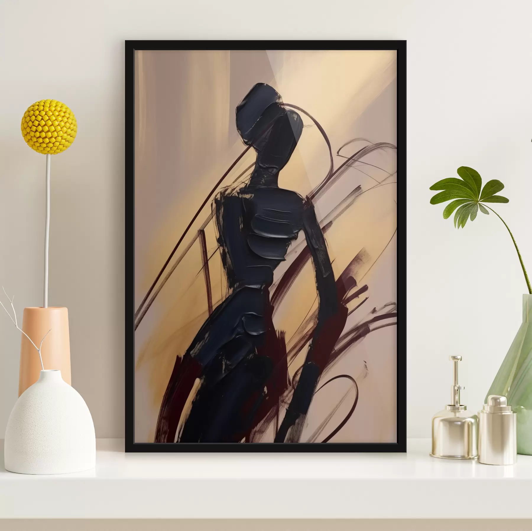 Fototapet Abstraktní silueta f47345