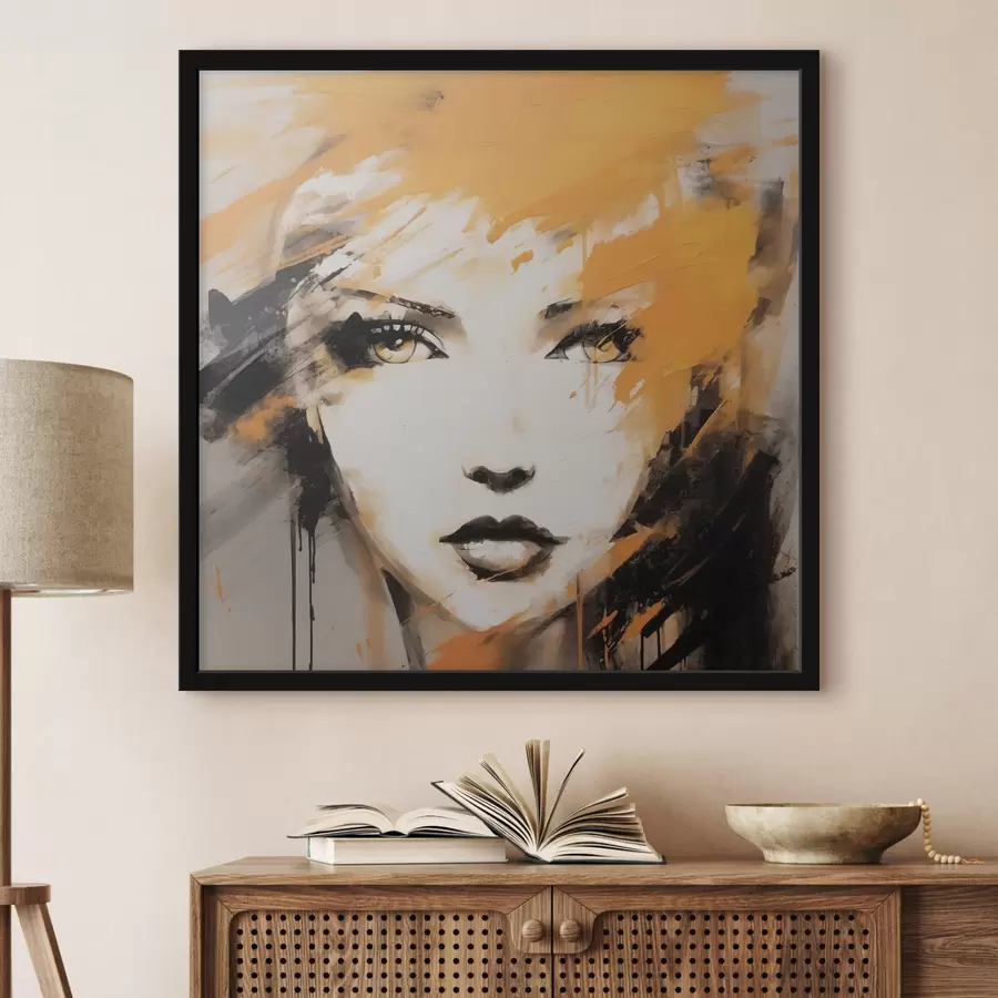 Fototapet Abstraktní portrét f47351