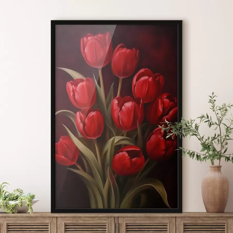Fototapet tulipány f47358
