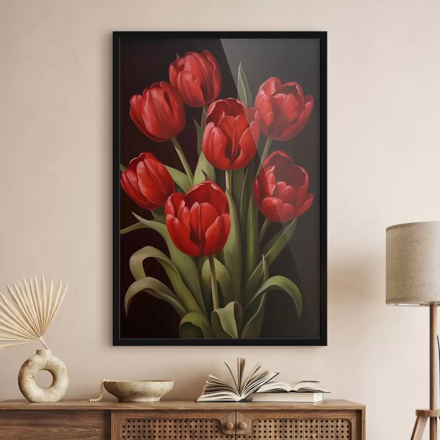 Fototapet tulipány f47359
