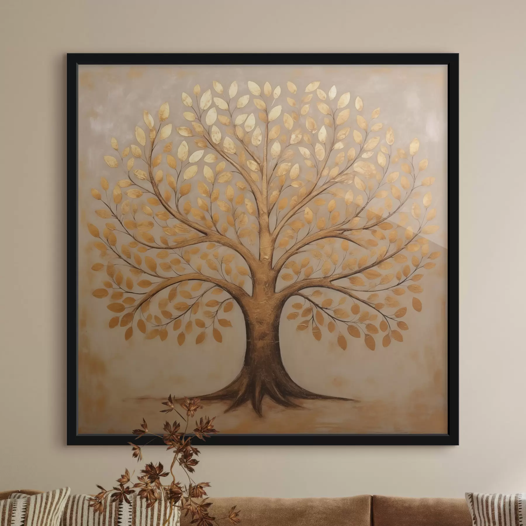 Fototapet Levhart v šále f47371