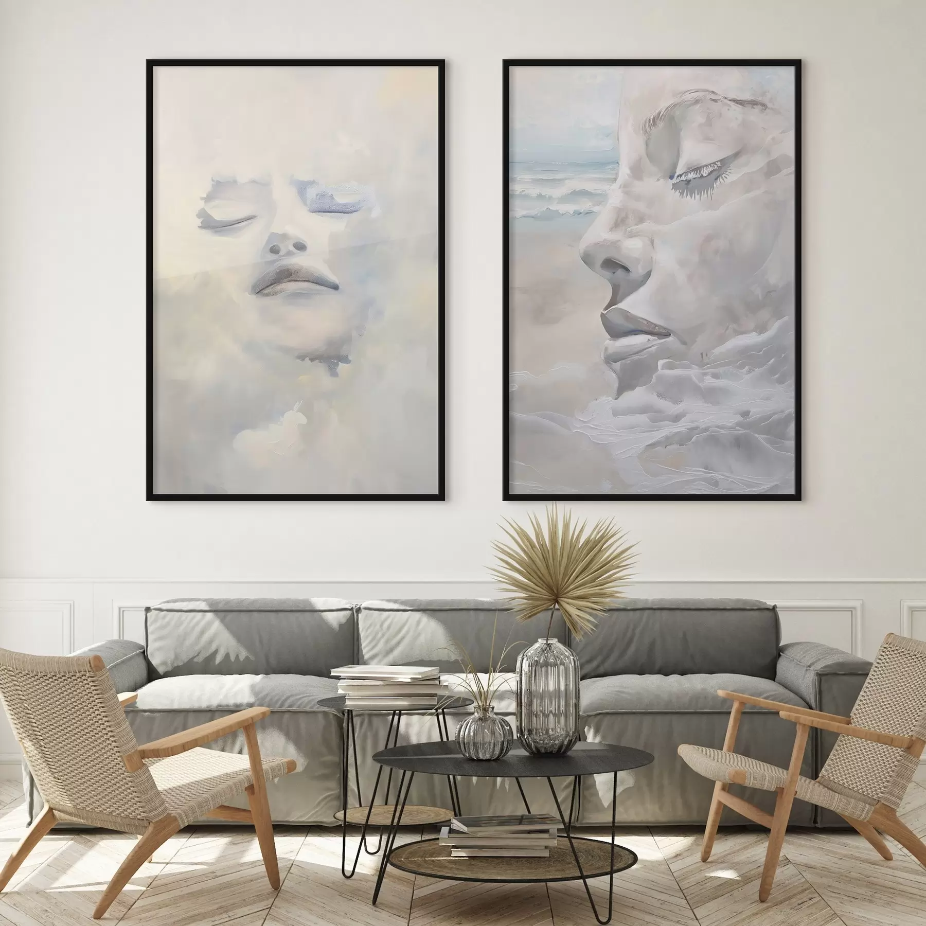 Fototapet Tvář v oblacích d01143