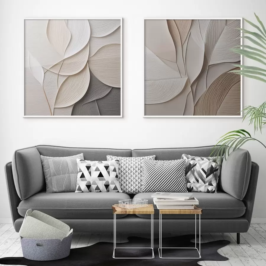 Fototapet Dialog listů d01156