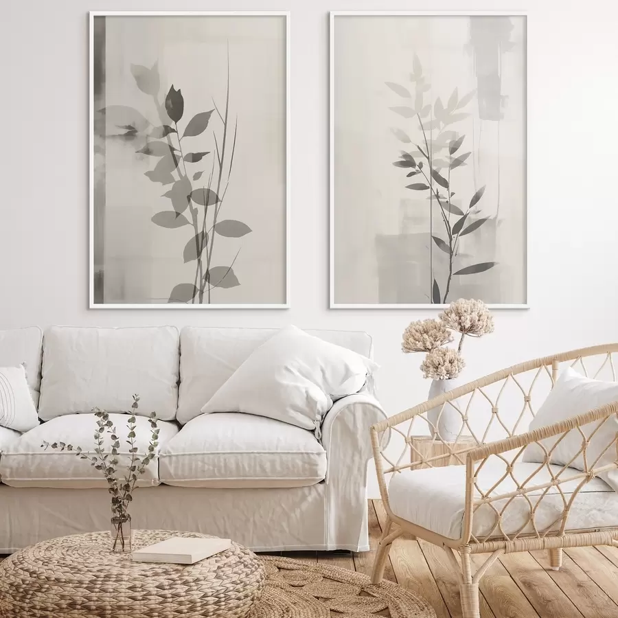 Fototapet Abstraktní listové větve d01134