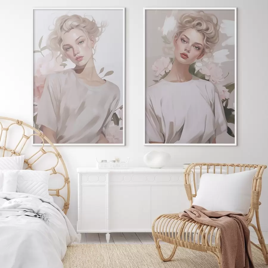 Fototapet Portrét dívky d01187