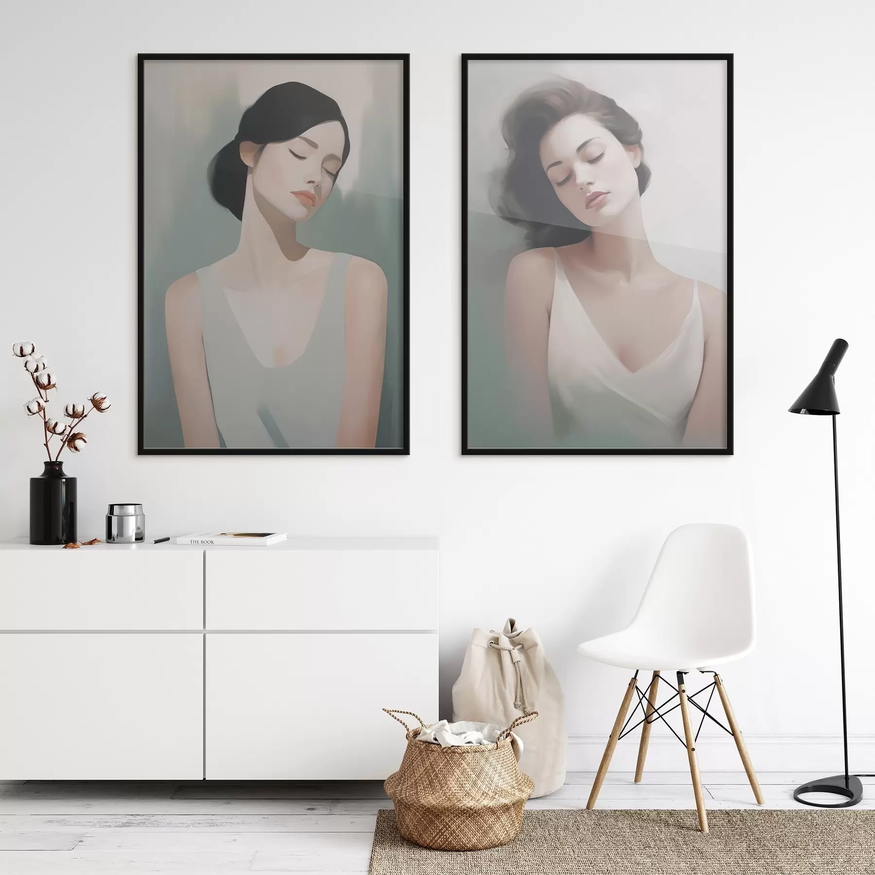 Fototapet Dívka se zavřenýma očima d01188