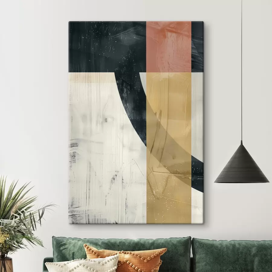 Obraz Geometrické tvary na betonovém pozadí Č. s47634