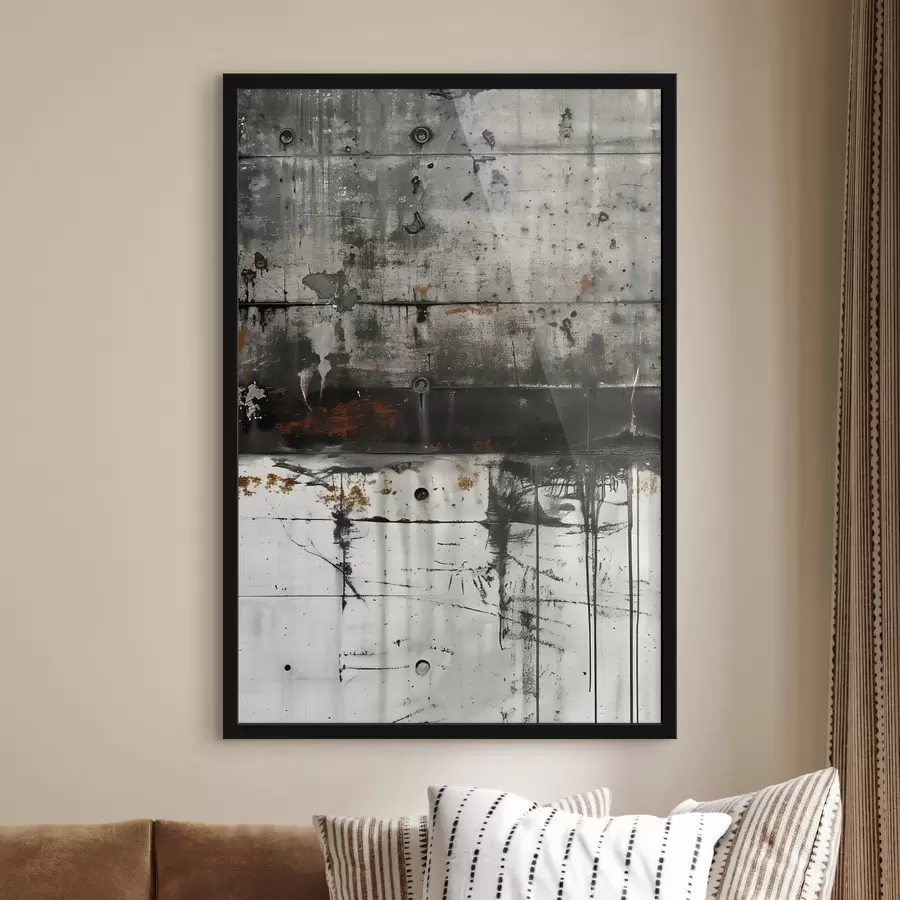 Fototapet Skvrny od barvy na betonové zdi, imitace akvarelu f47633