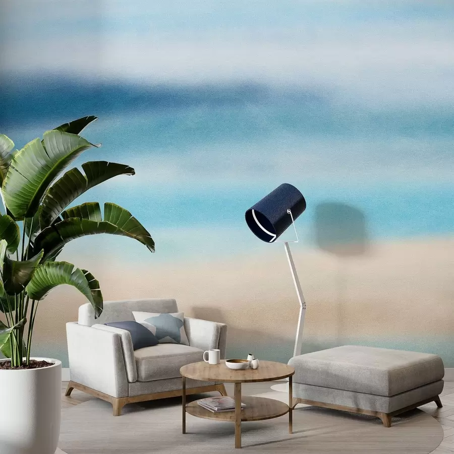 Fototapet texturovaná malba ve stylu akvarelu w05066