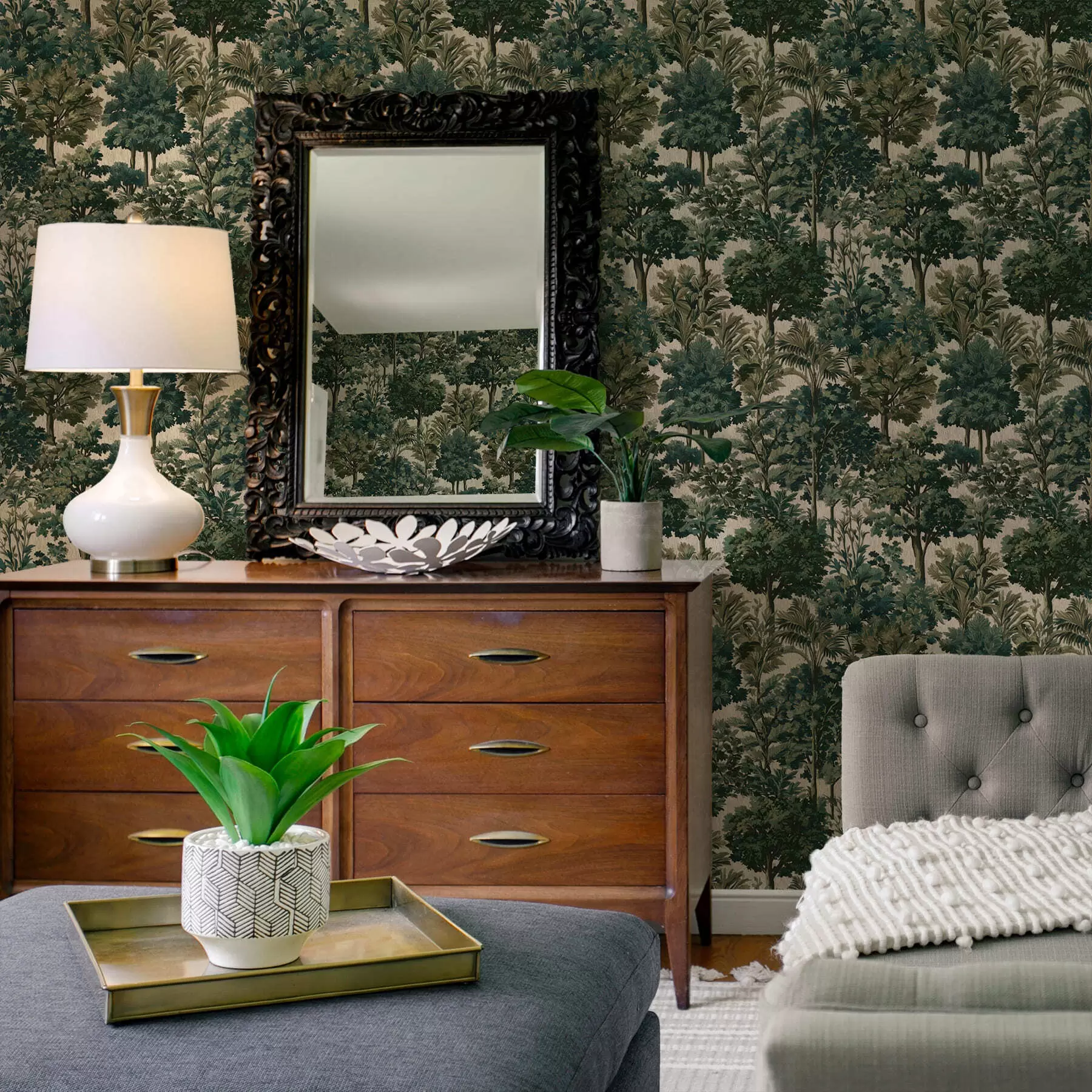 Fototapet Lesní krajina a00966