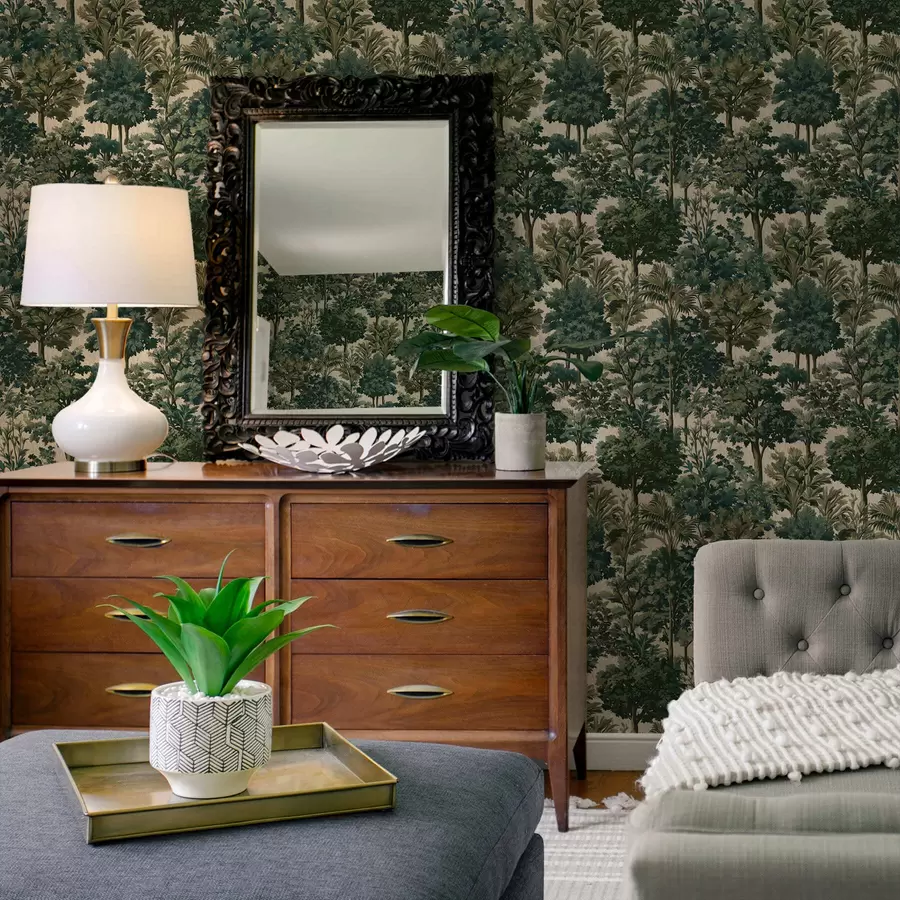 Fototapet Lesní krajina a00966