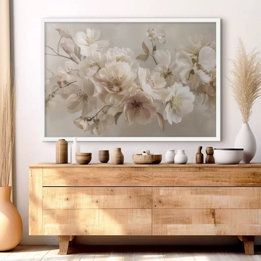 Fototapet Rozmanitost velkých květů f47646