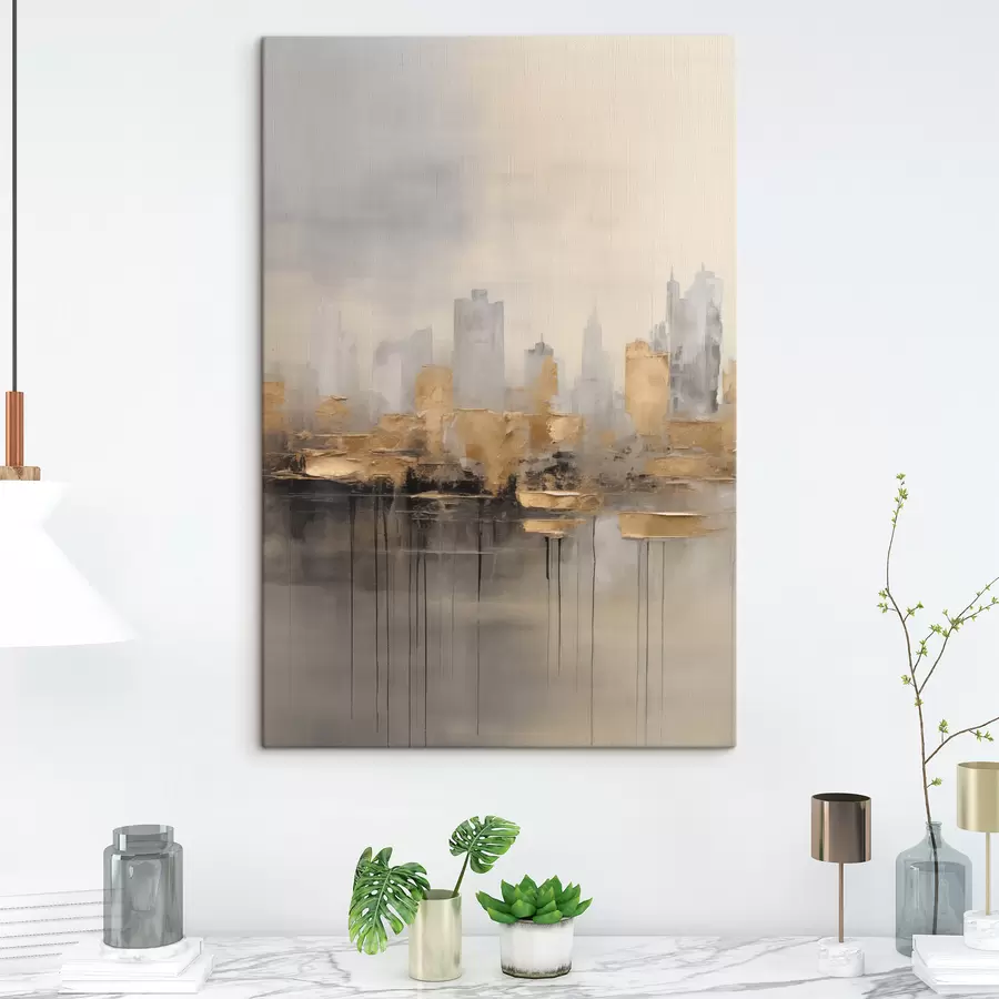 Obraz Město v klidných odstínech Č. s47672