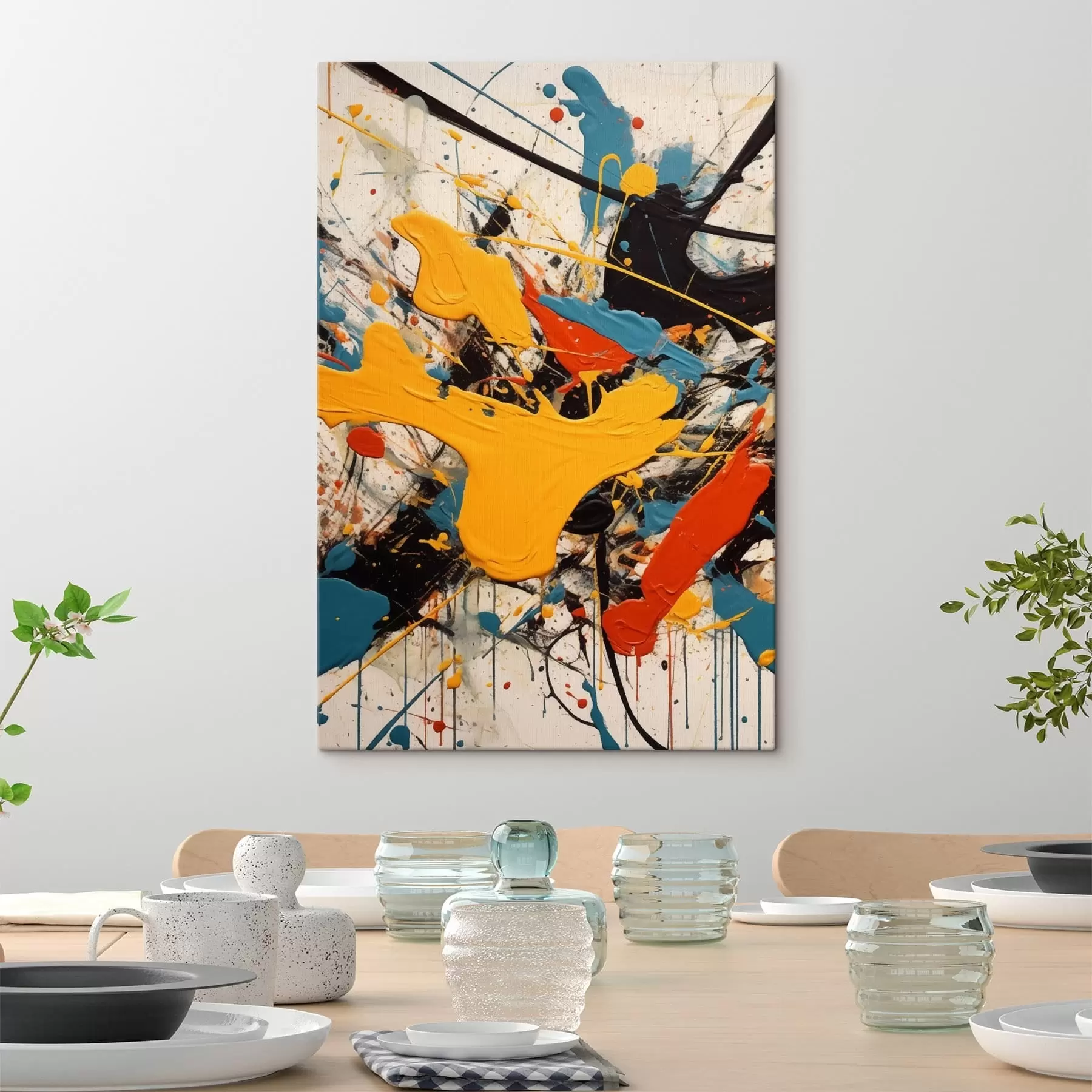 Obraz Vícebarevné barvy Č. s47684