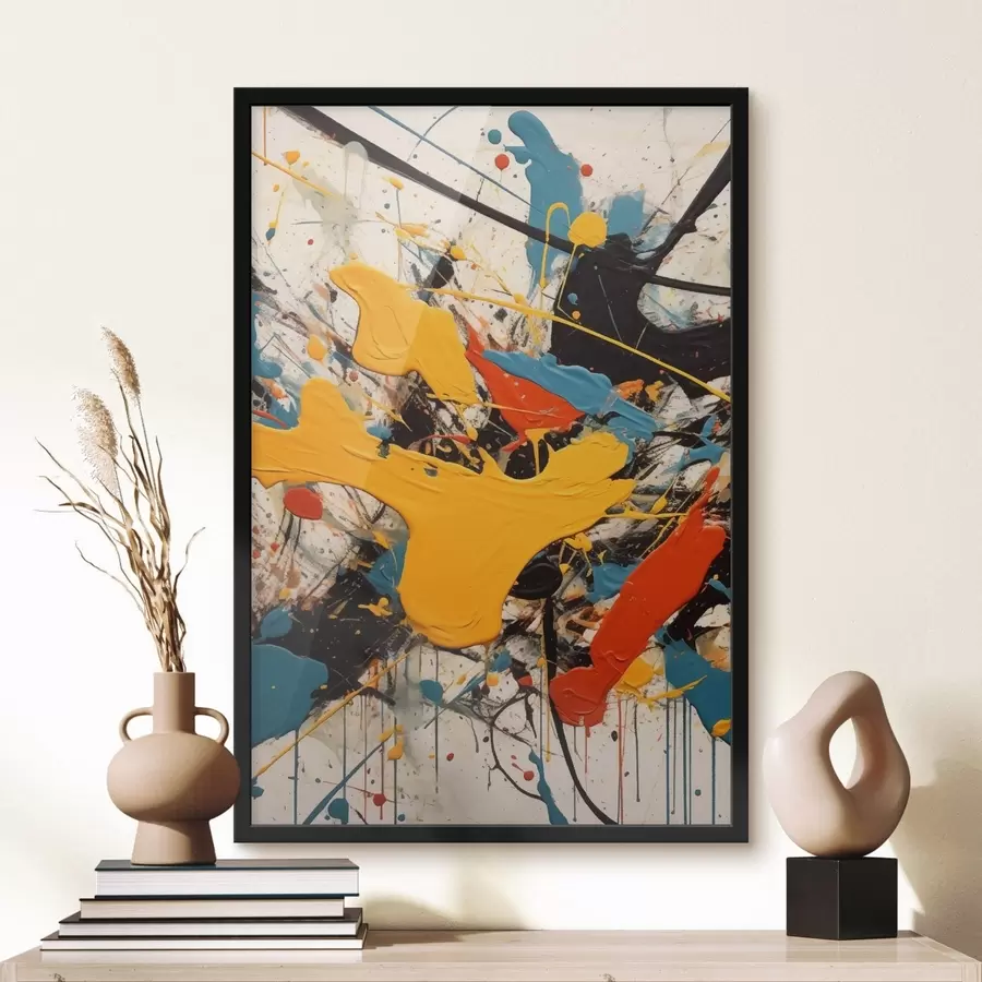 Fototapet Vícebarevné barvy f47684