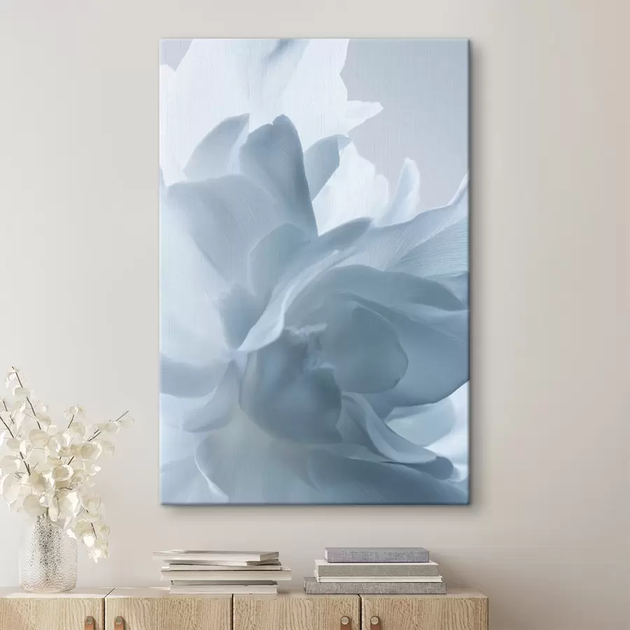 Obraz jemné okvětní lístky v odstínech modré Č. s47691