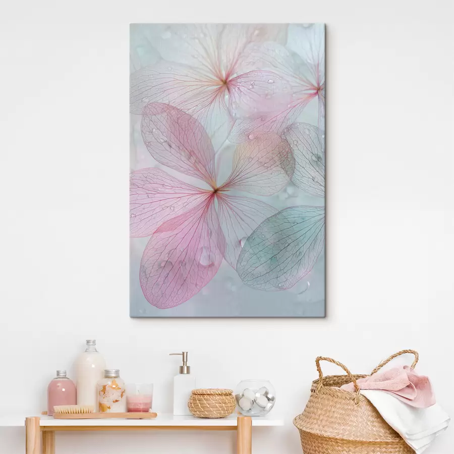 Obraz květiny s žilkami pod vodou Č. s47693