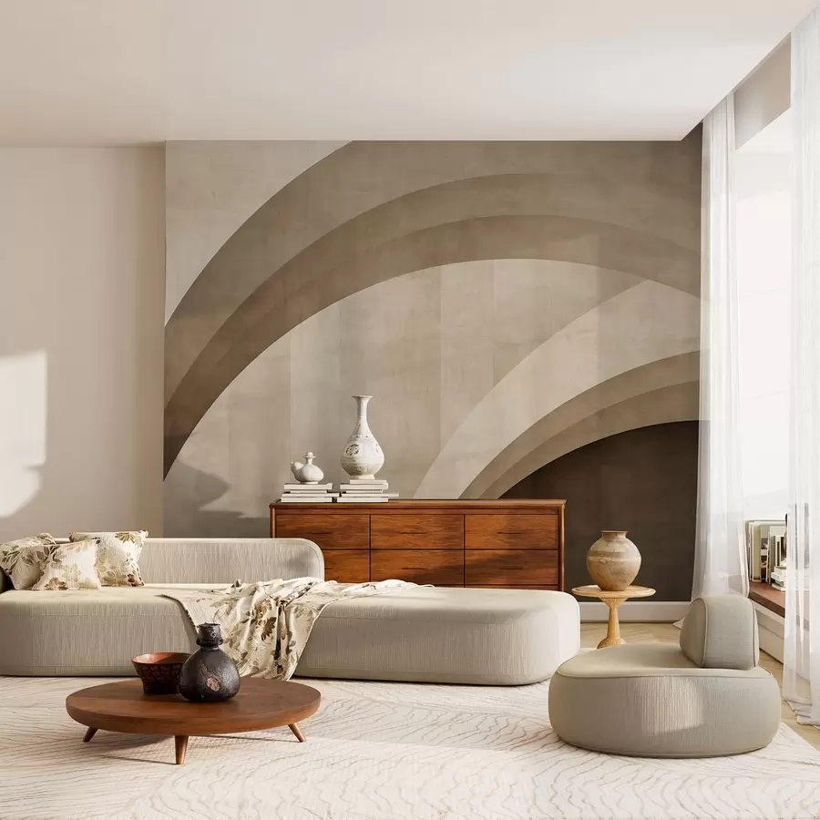 Fototapet Abstraktní oblouky w05182