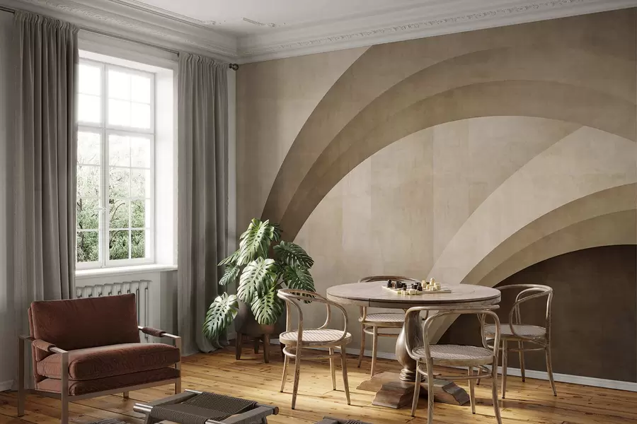 Fototapet Abstraktní oblouky w05182