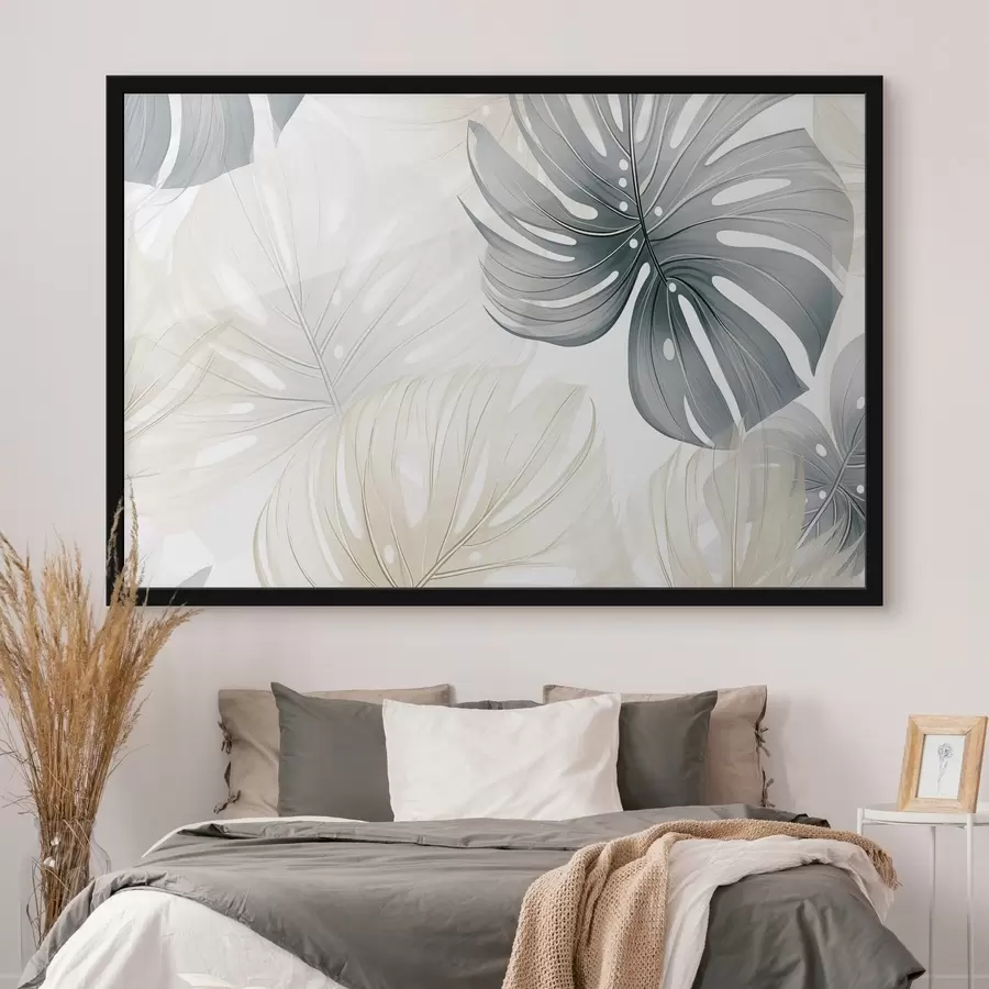 Fototapet Tropické listy f47698