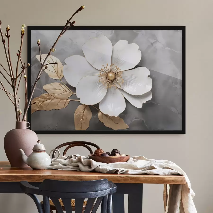 Fototapet Velký květ f47699