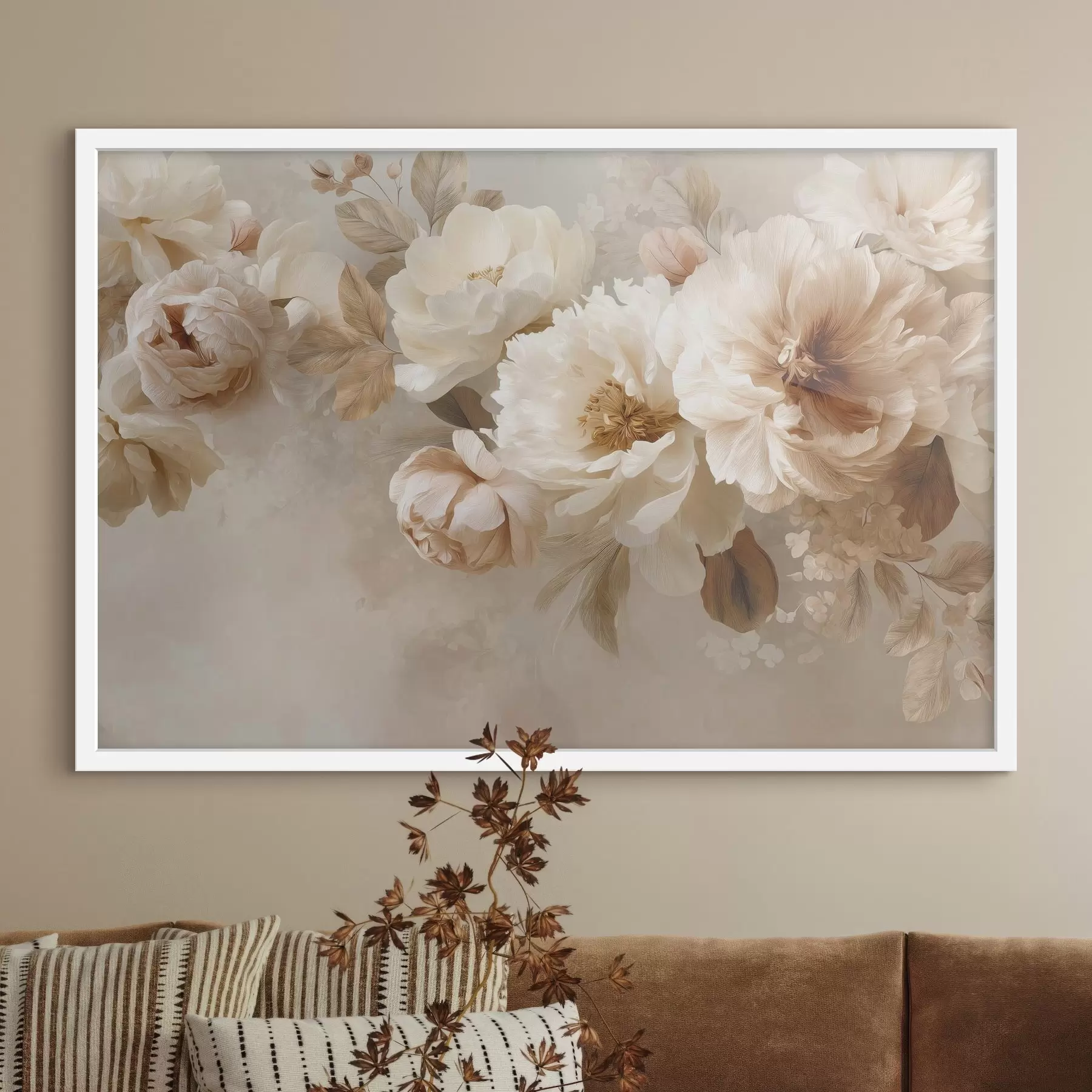 Fototapet Velké květy pivoňky f47702