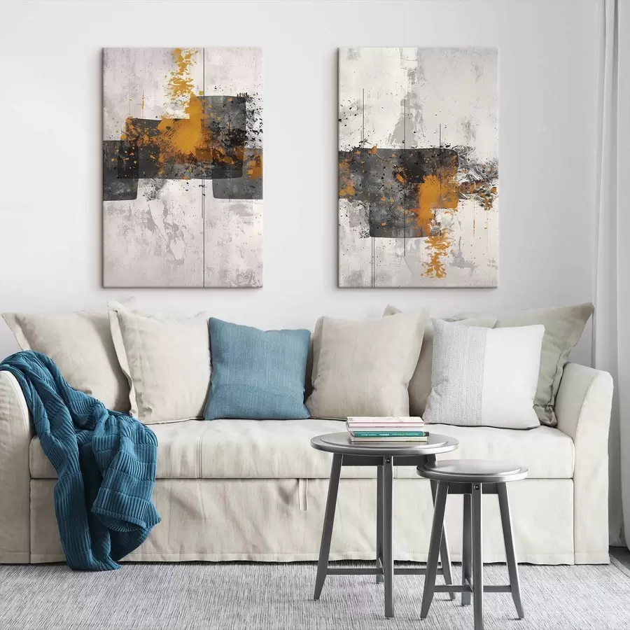 Obraz Abstraktní vzory na betonové zdi Č. m01286