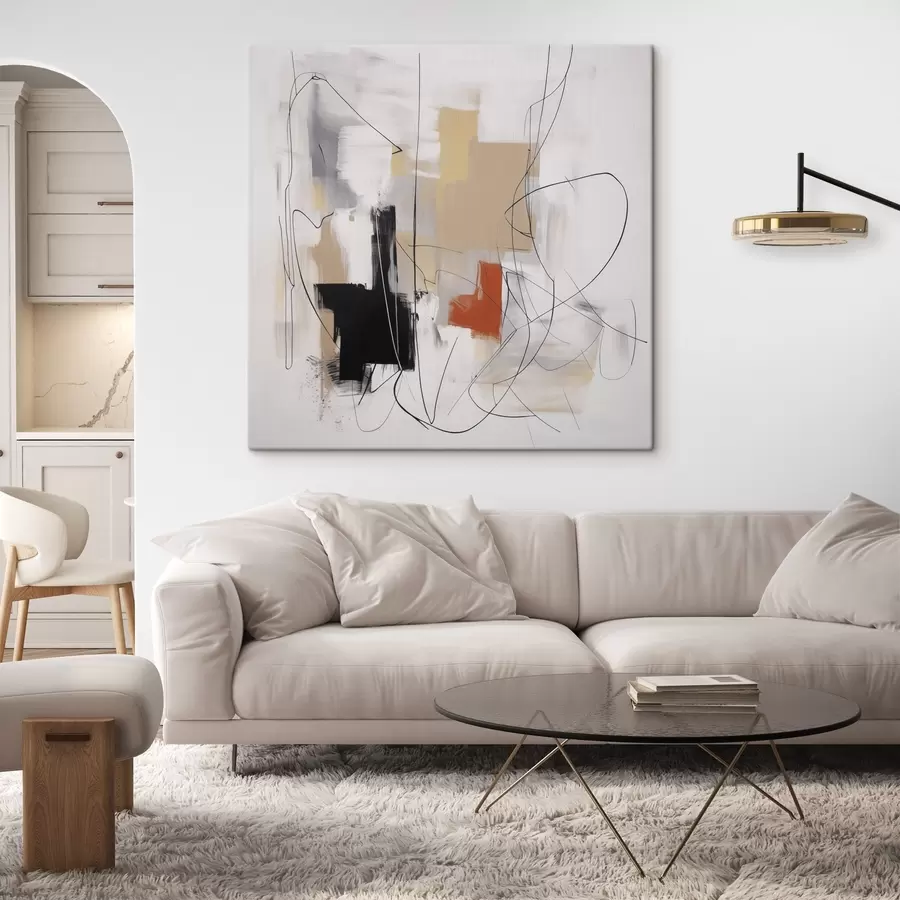 Obraz Chaotická abstrakce Č. s47723