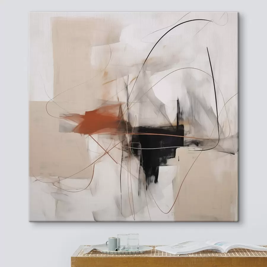 Obraz Chaotická abstrakce Č. s47724