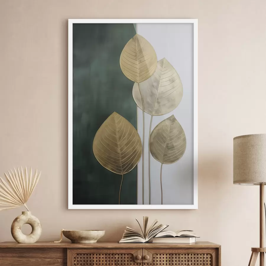 Fototapet Abstraktní listy f47718