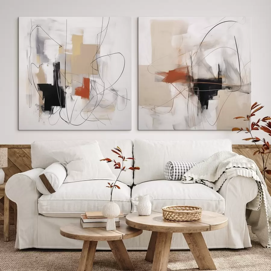 Obraz Chaotická abstrakce Č. m01296