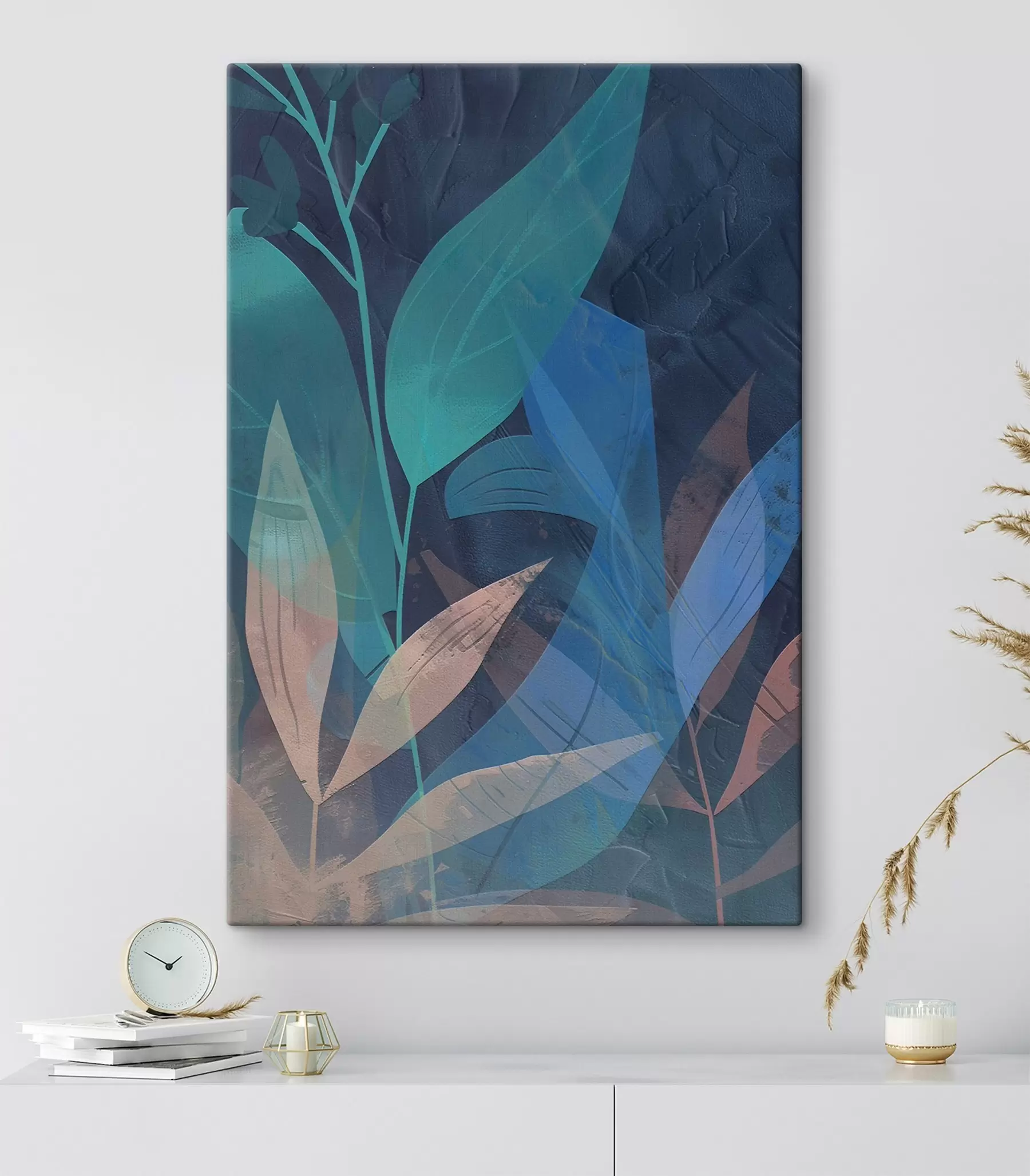 Obraz Abstraktní větve a listy Č. s47748