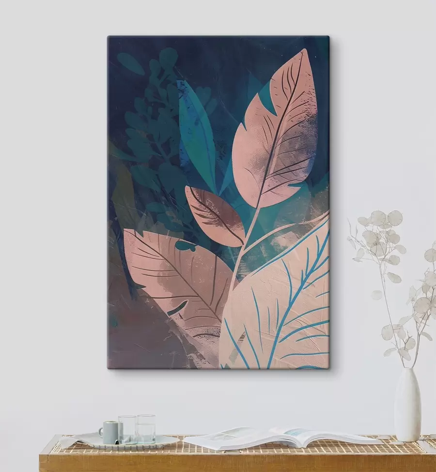 Obraz Větve a listy, abstrakce Č. s47749