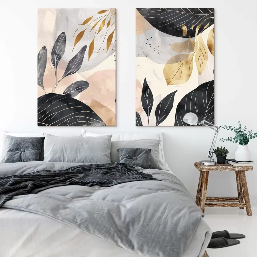 Obraz Abstraktní větve a listy Č. m01300