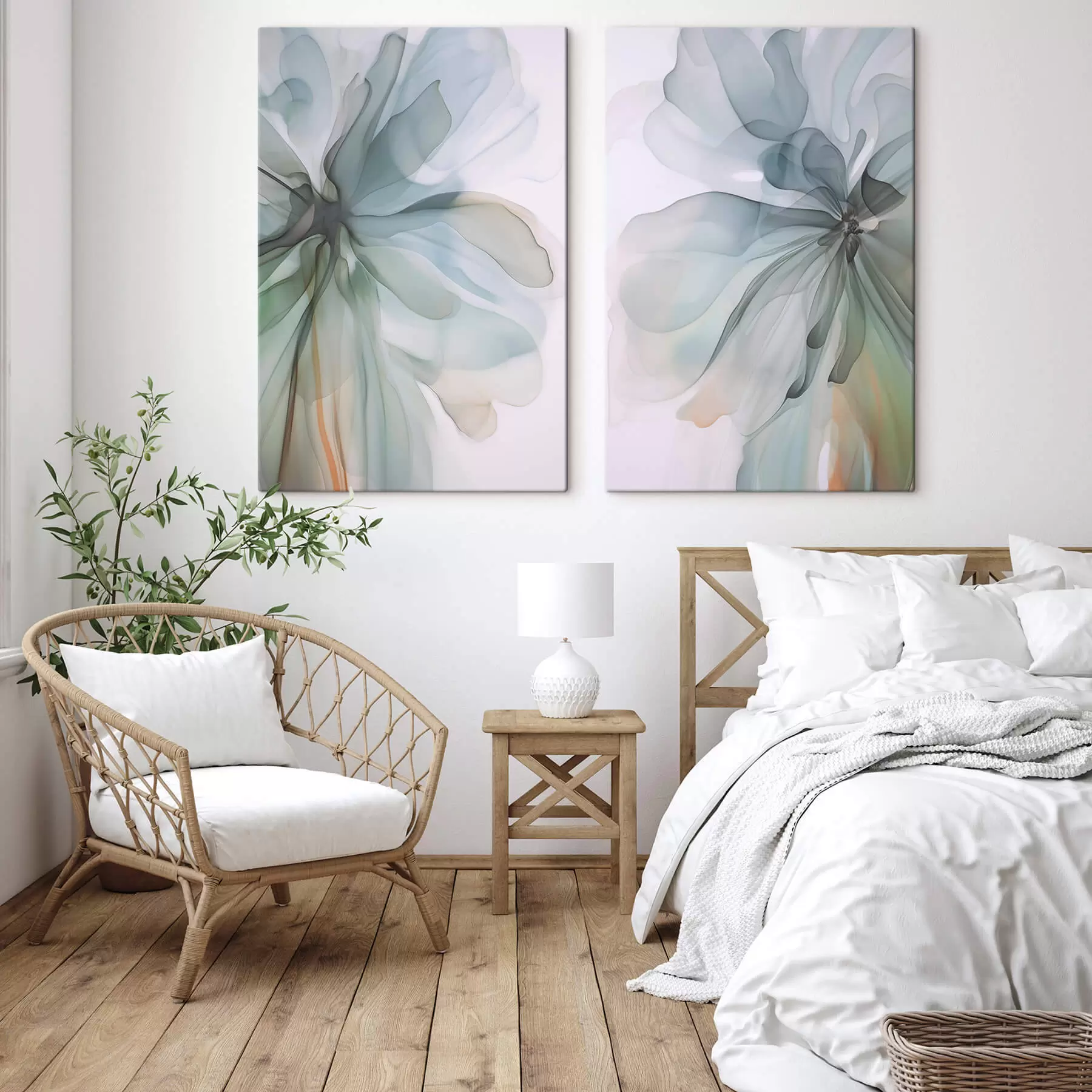 Obraz Abstraktní jemná květina Č. m01273