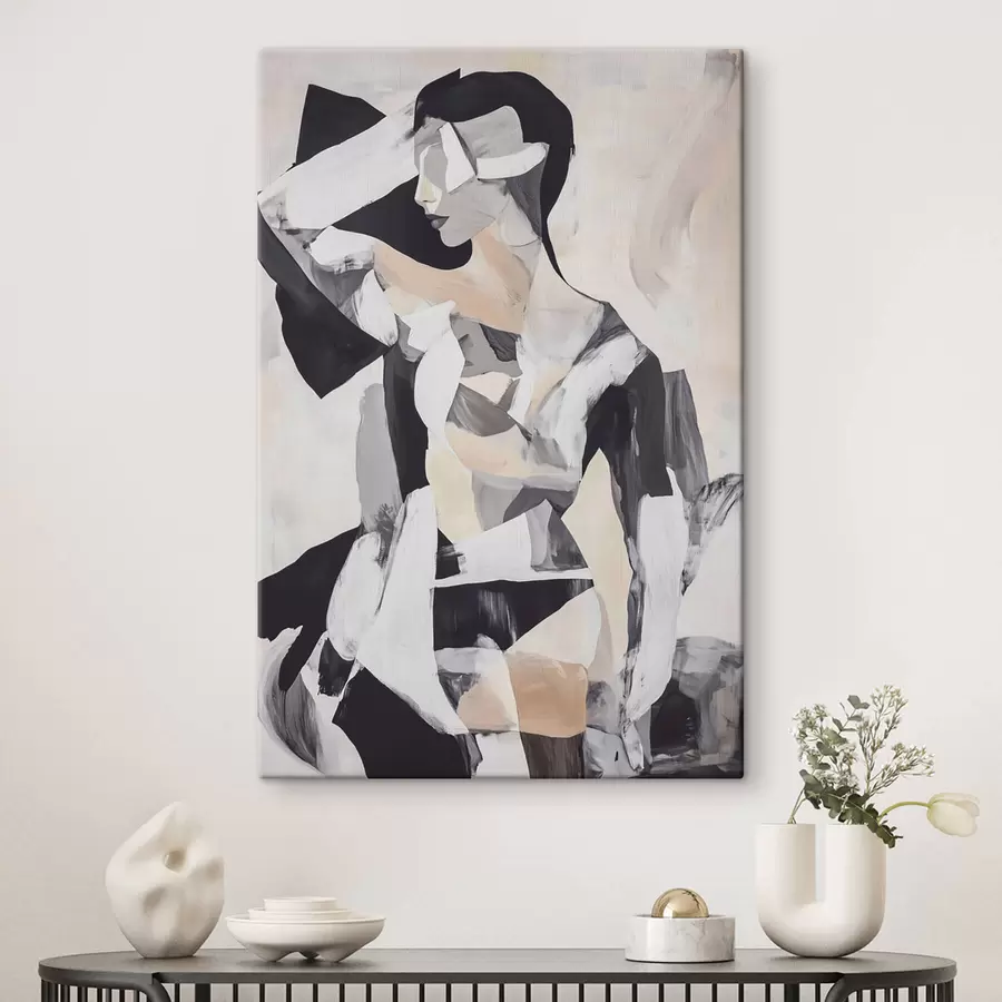 Obraz Abstraktní silueta Č. s47659