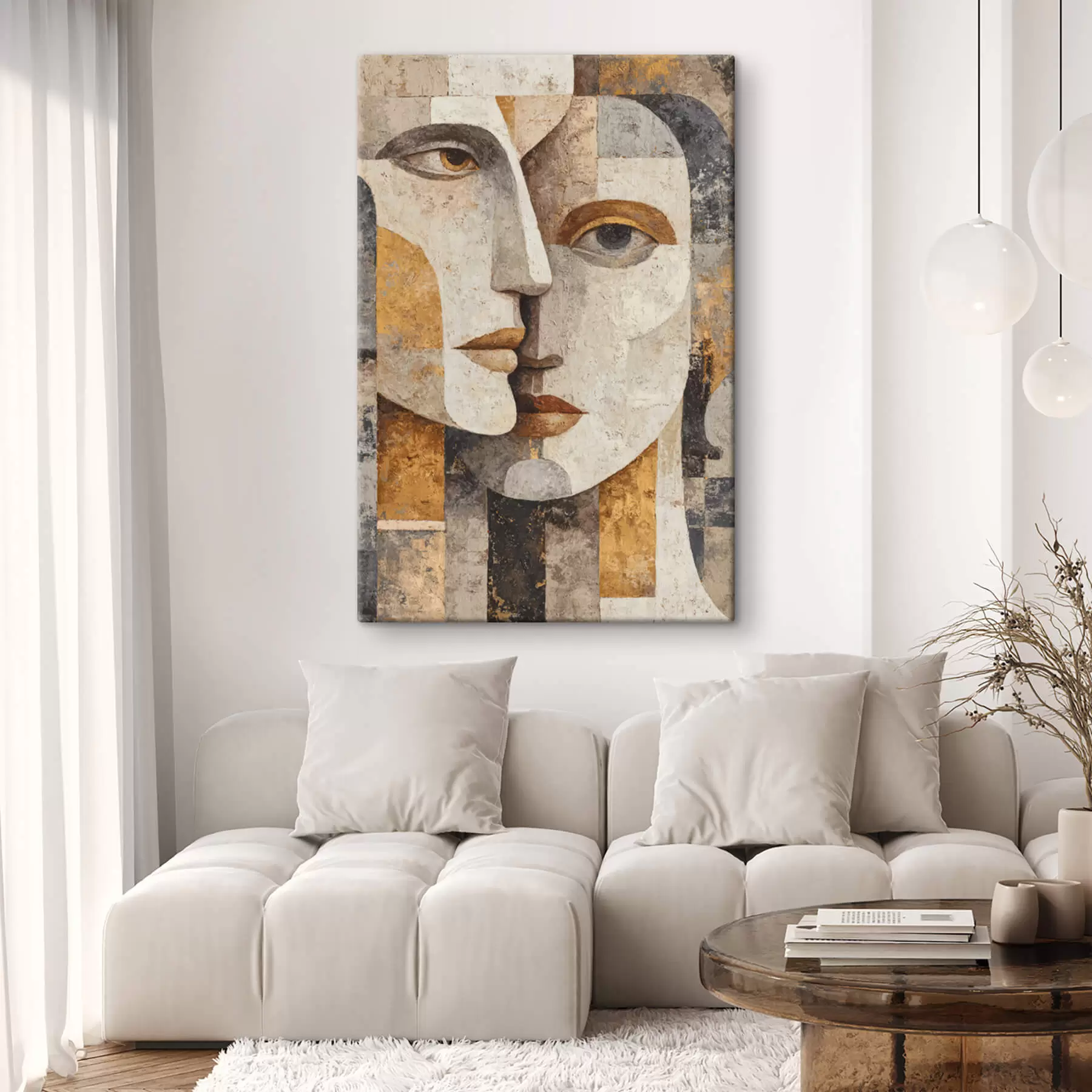 Obraz Abstraktní portréty Č. s47663