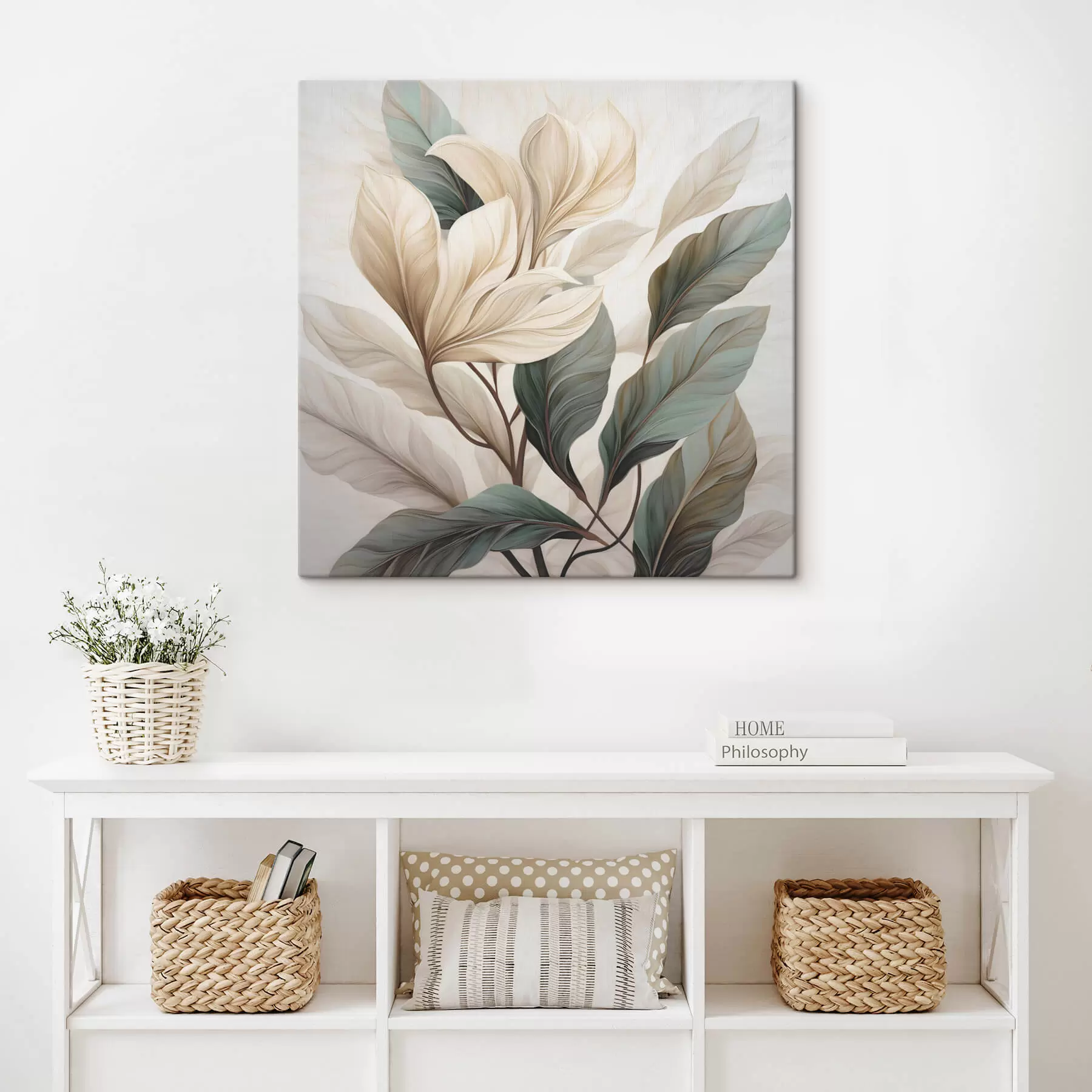 Obraz Květiny s listy Č. s47668