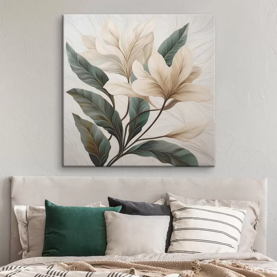 Obraz Květiny s listy Č. s47669