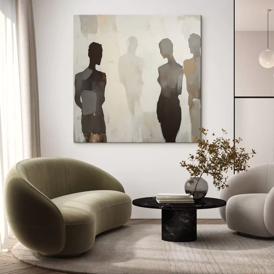 Obraz Abstraktní siluety Č. s47778